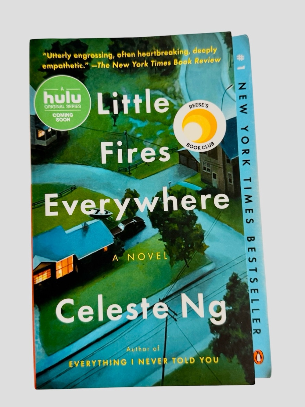 Little Fires Everywhere - by Celeste Ng - paperback book - Reese’s Book Club